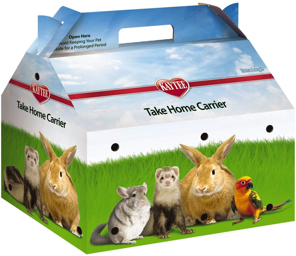 Kaytee Take-Home Pet Carrier/Box, X-Large, 50 per case