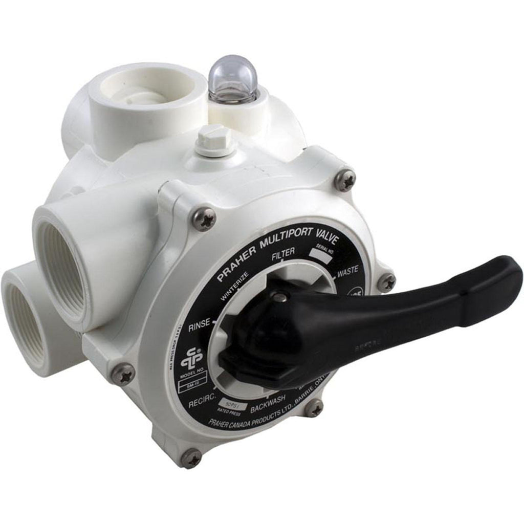 PRAHER Multiport Valve, Praher SM-10-2, 1-1/2" Female Pipe Thread
