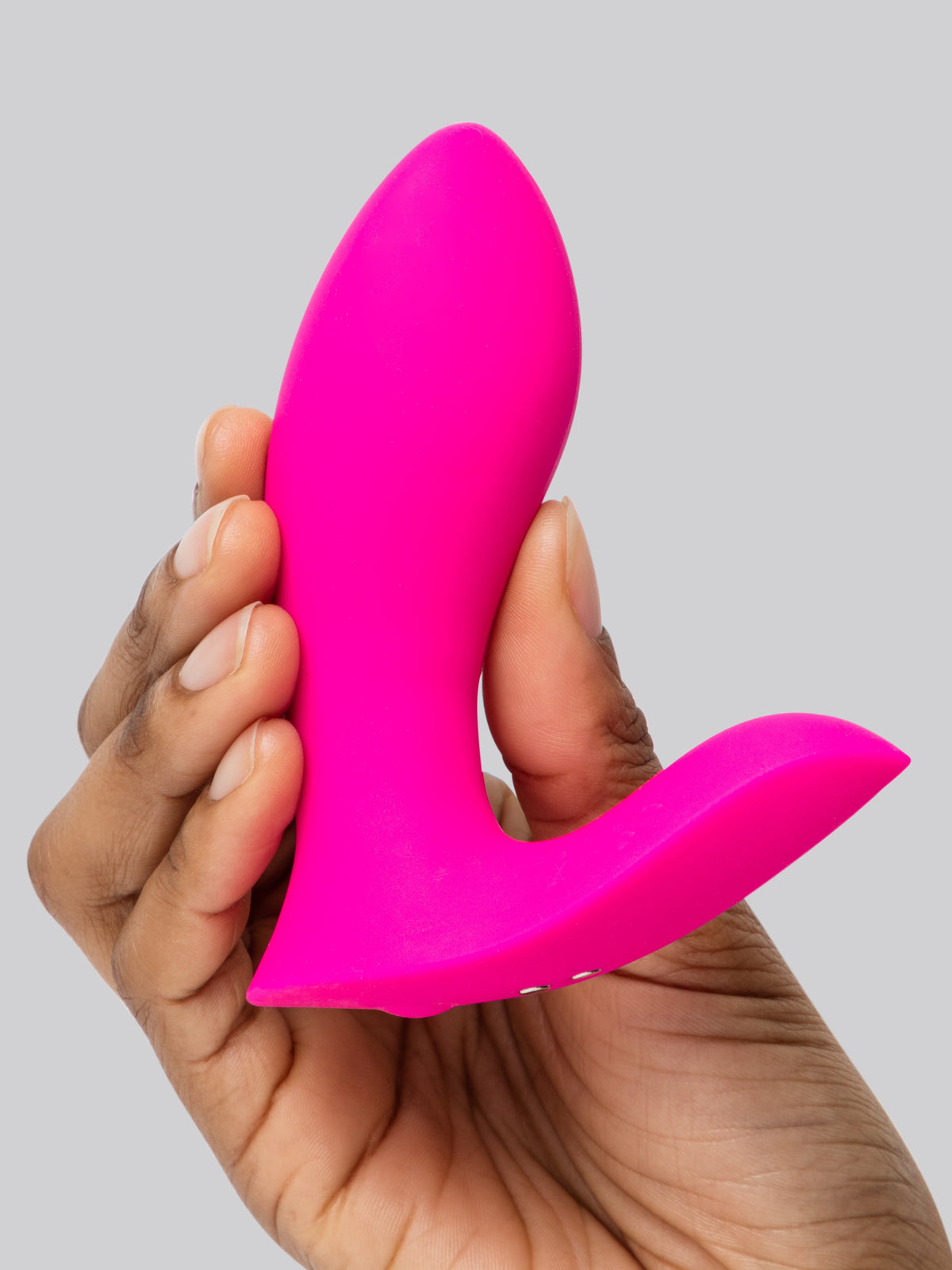 Lovense Flexer App Controlled Silicone Hands-Wearable Panty Vibrator, Pink