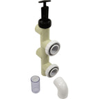 Custom Molded Products Push Pull Valve, Pentair PacFab, 2" Slip, PVC, Generic