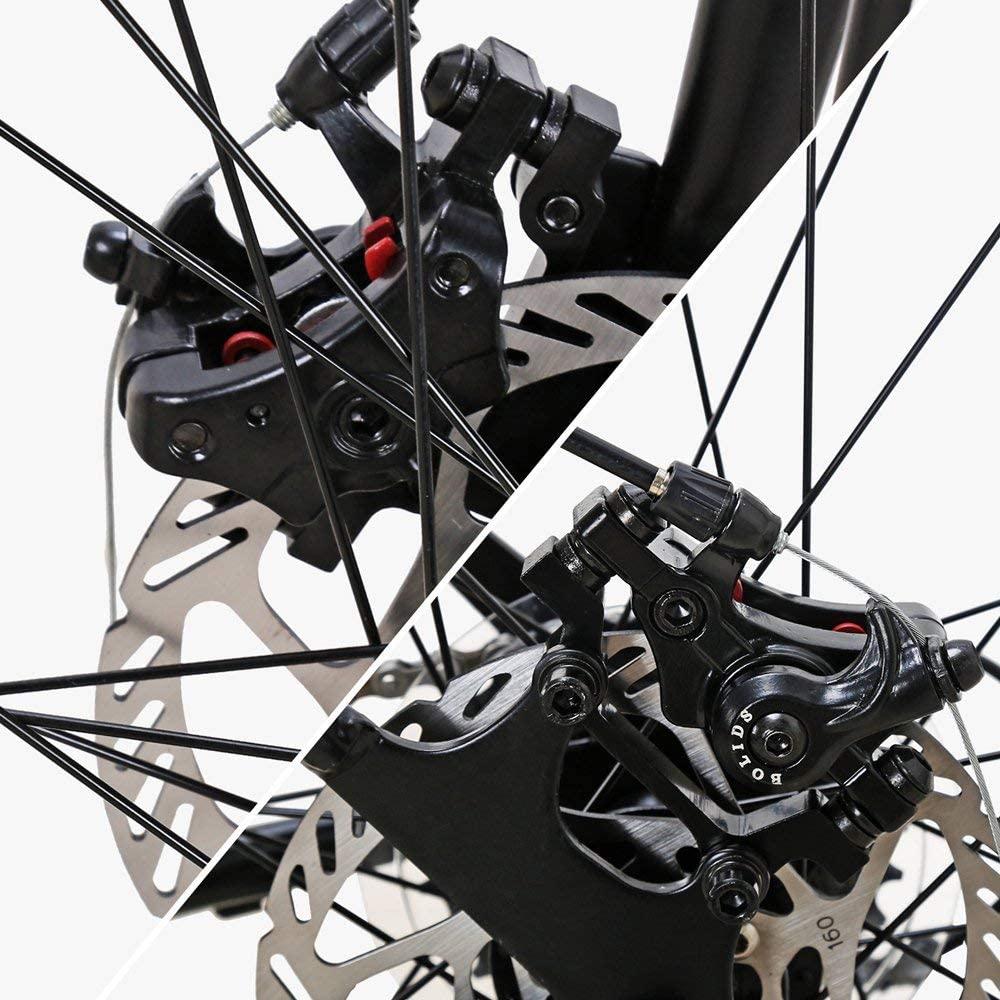 Eurobike X1 Mountain Bike 17 Inch Steel Frame 21 Speed 27.5 Inch K Wheel Mountain Bicycle Blackyellow