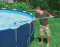 26711EH 12ft x 30in Prism Metal Frame Above Ground Swimming Pool with Filter Pump and Cleaning Maintenance Kit with