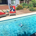 ot qomotop robotic pool cleaner, cordless automatic pool cleaner with 5000mah re