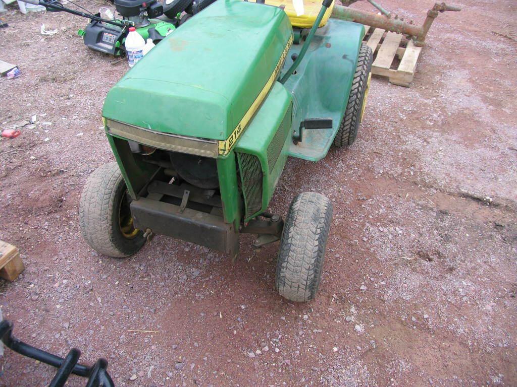 214 Garden Tractor