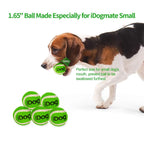 IDOGMATE Ball Launcher Rechargeable Ball Thrower Automatic Tennis Ball Launcher Remote Interactive Fetch Machine with 5 Safe Balls (Small - Mini)