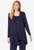 open-front cardigan