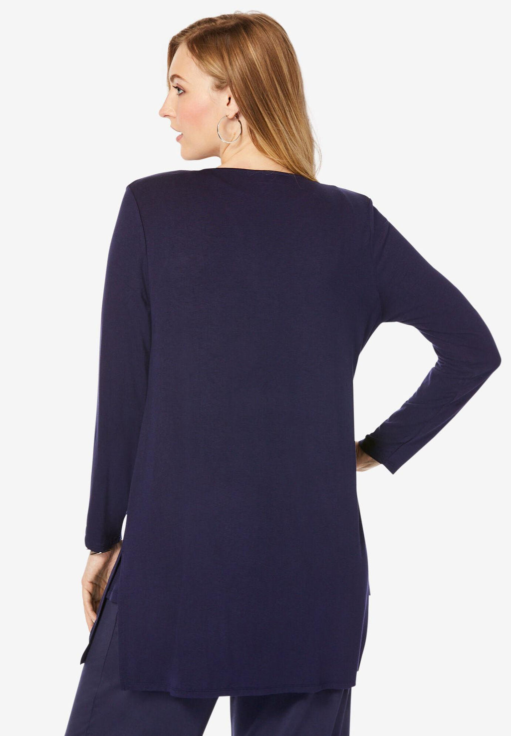 open-front cardigan