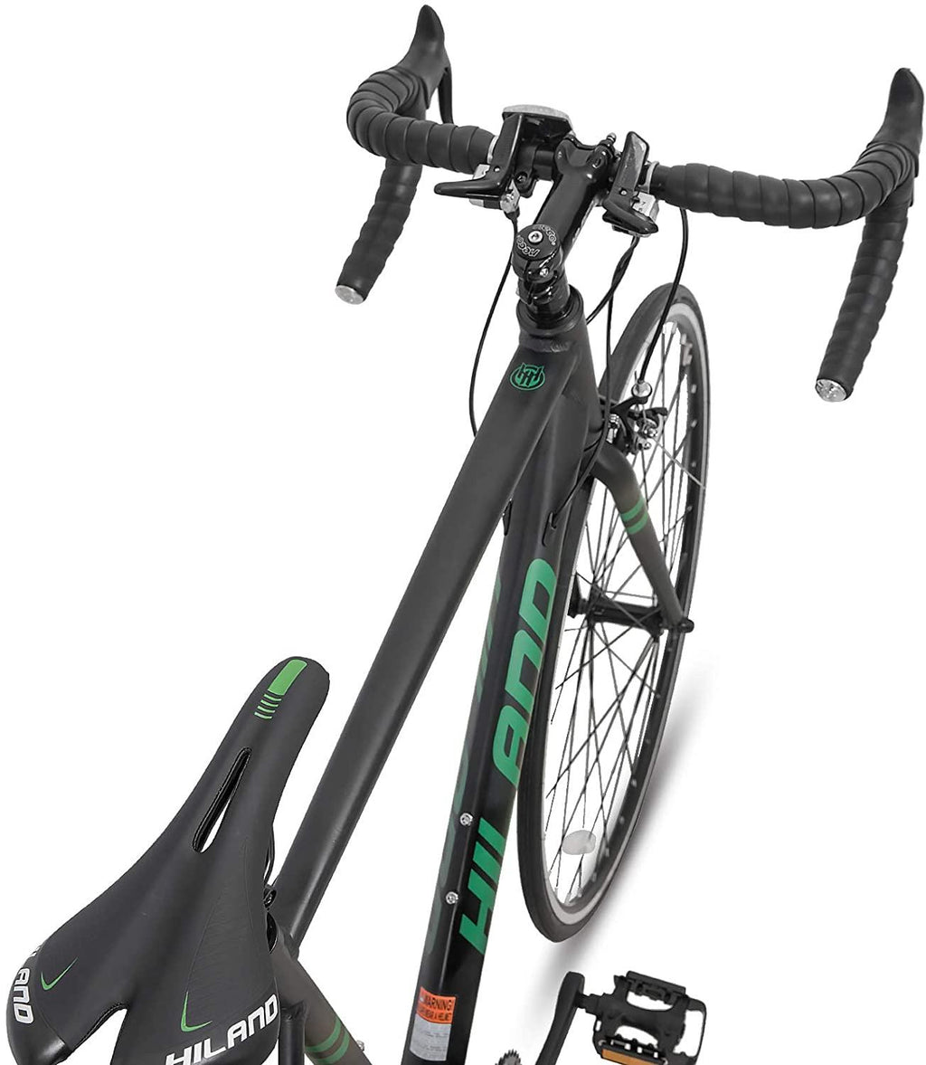 Hiland Road Bike 700c Racing Bike Aluminum City Commuter Bicycle with 21 Speeds
