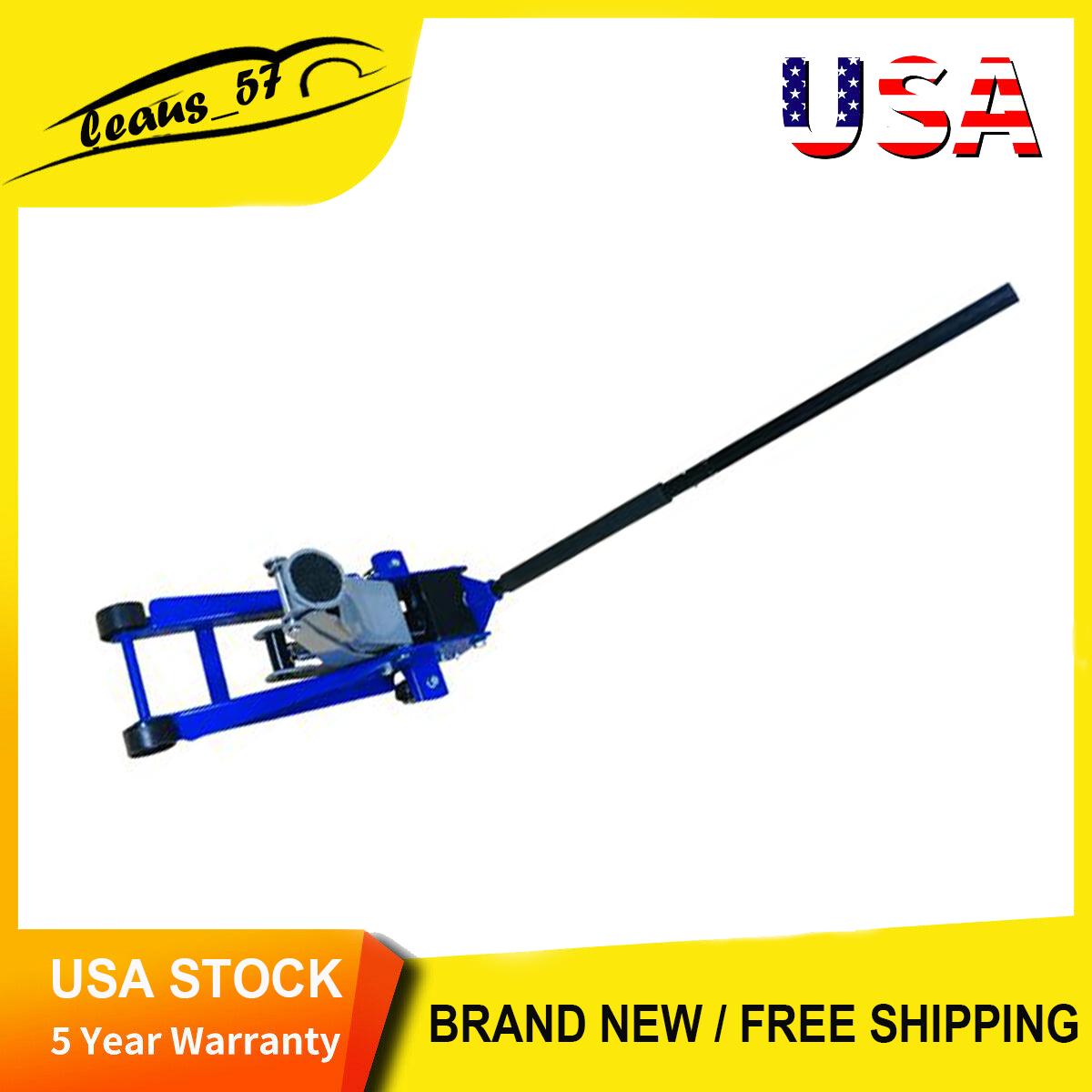 3 Ton Heavy Duty Hydraulic Floor Jack for Truck Trailer Car Steel Blue