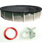 round deluxe reversible above-ground swimming pool winter cover (various sizes)