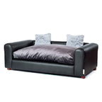 Moots Premium Leatherette Pets Sofa Charcoal, Large