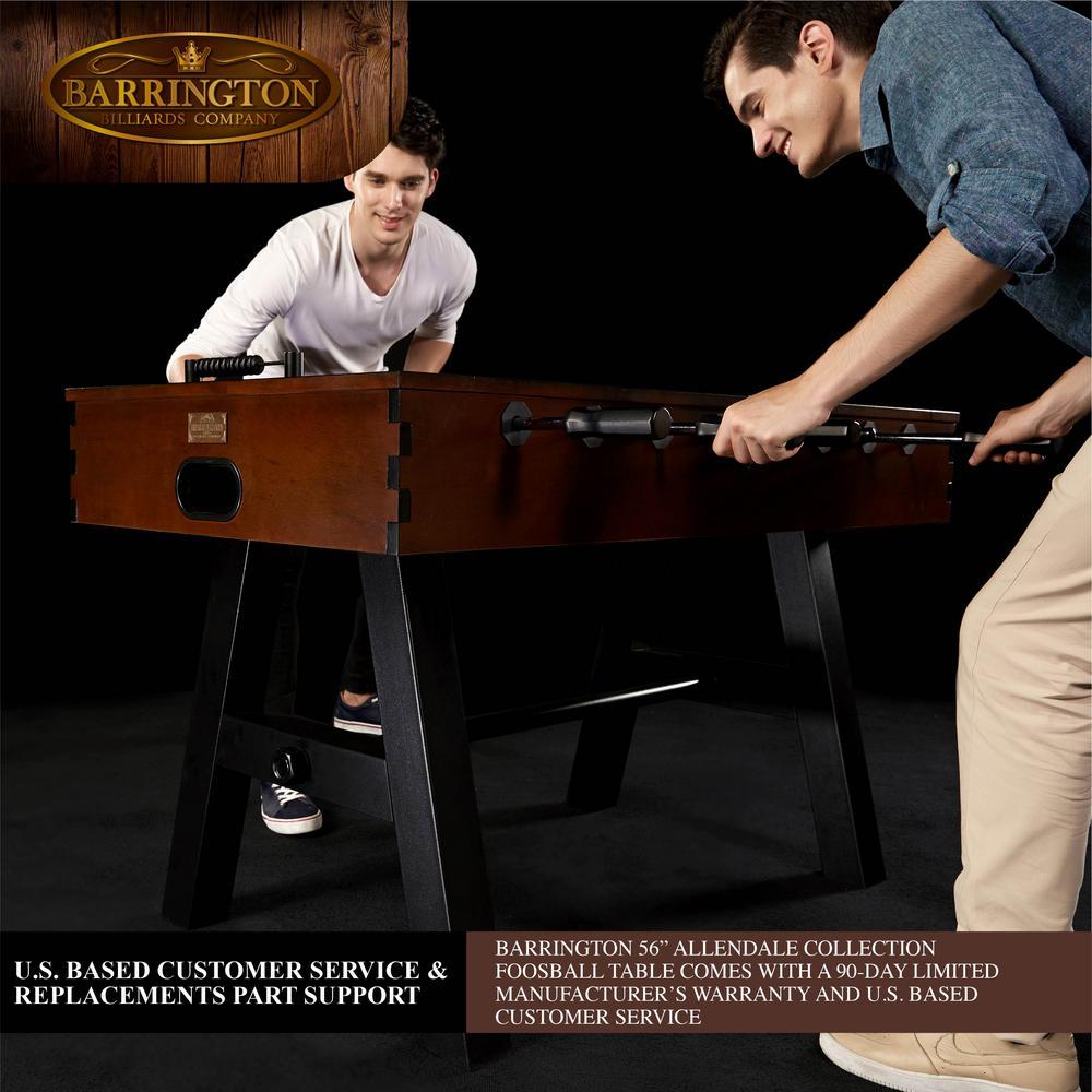 Allendale Collection 56 in. Foosball Table