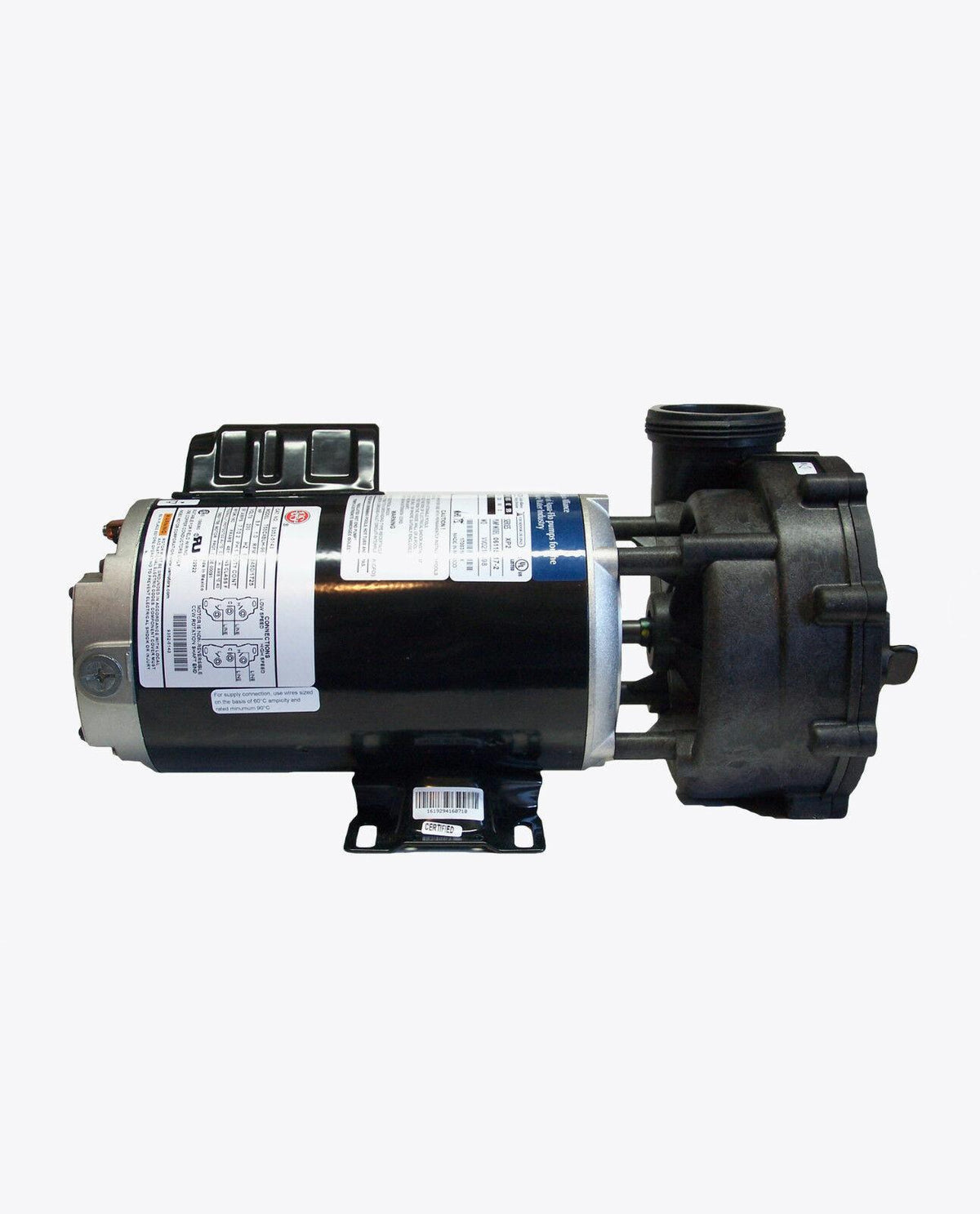 gecko aqua-flo xp2 spa pump, 1.5hp, 2", 48 frame, 2 speed, 230 volts