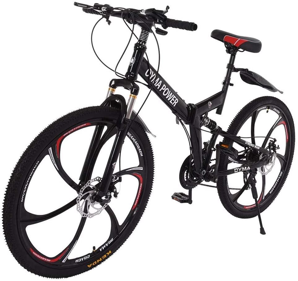 26" Road Bike,21 Speed Bicycles with Double Suspension/s Derailleur/MTB,High Carbon Steel Road Bike for Man Women(from NJ)