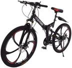 26" Road Bike,21 Speed Bicycles with Double Suspension/s Derailleur/MTB,High Carbon Steel Road Bike for Man Women(from NJ)