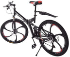 26" Road Bike,21 Speed Bicycles with Double Suspension/s Derailleur/MTB,High Carbon Steel Road Bike for Man Women(from NJ)