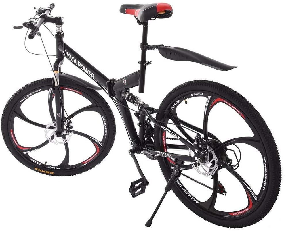 26" Road Bike,21 Speed Bicycles with Double Suspension/s Derailleur/MTB,High Carbon Steel Road Bike for Man Women(from NJ)