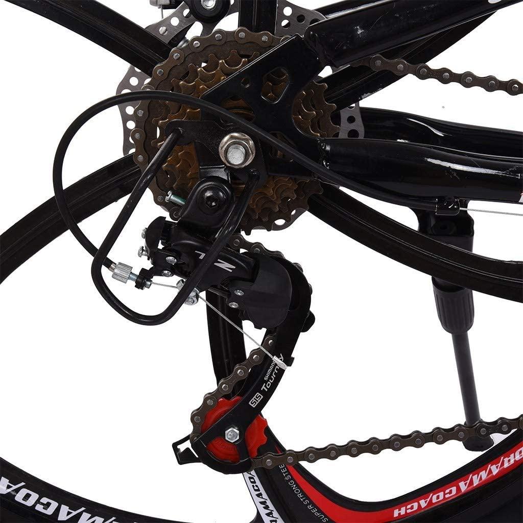 26" Road Bike,21 Speed Bicycles with Double Suspension/s Derailleur/MTB,High Carbon Steel Road Bike for Man Women(from NJ)