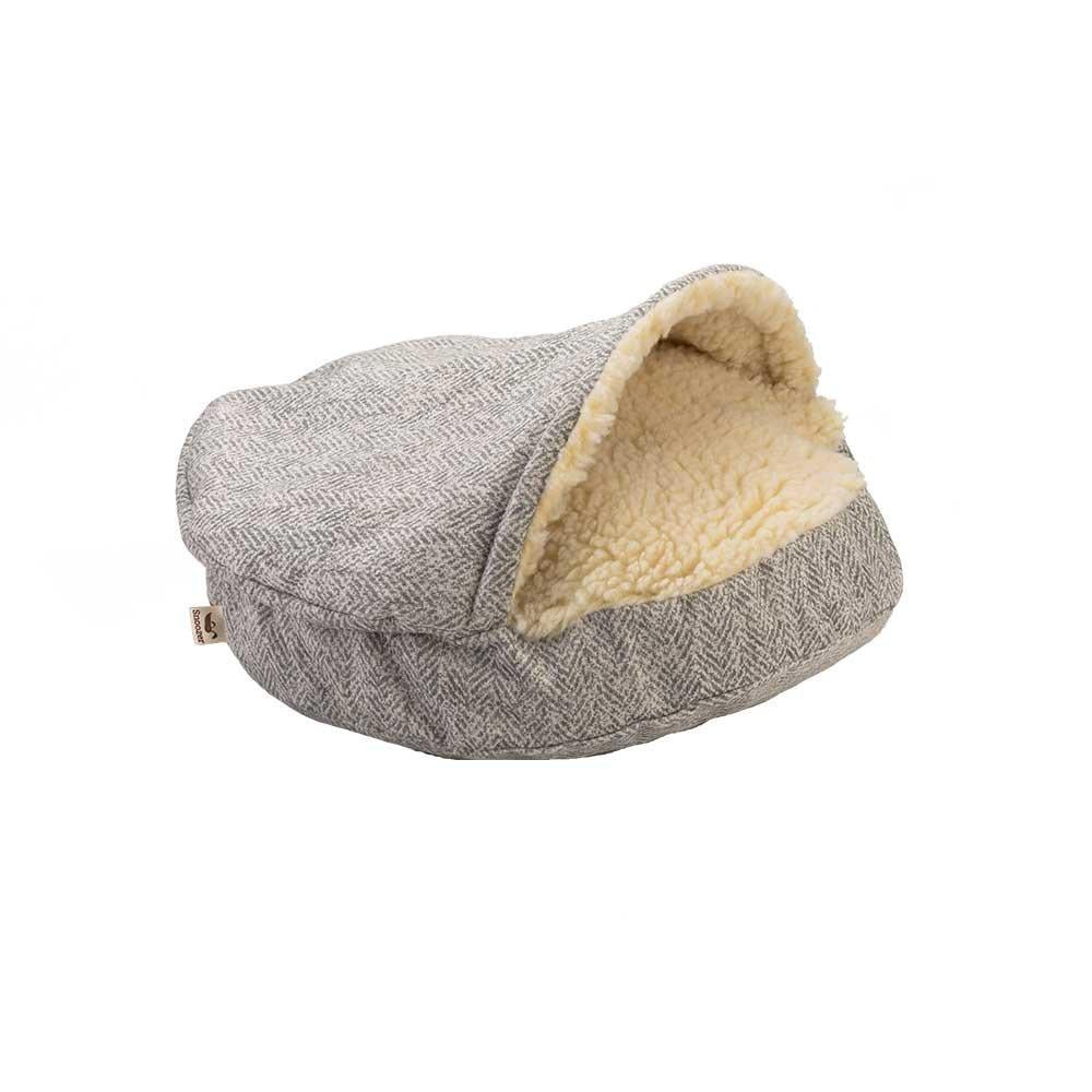 Snoozer Premium Micro Suede Cozy Cave Pet Bed in Palmer Dove