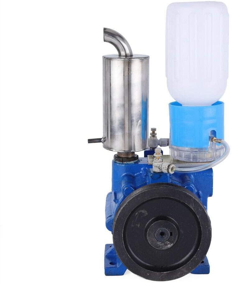 dnysysj cow milking machine vacuum pump milker automatic portable livestock milking equipment with milker bucket barrel m3 / h 110 v