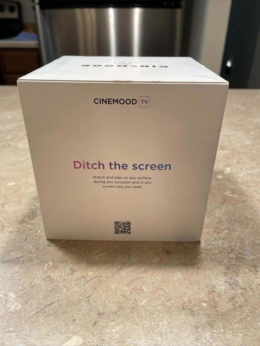 cinemood tv - first lte portable projector with sim card slot
