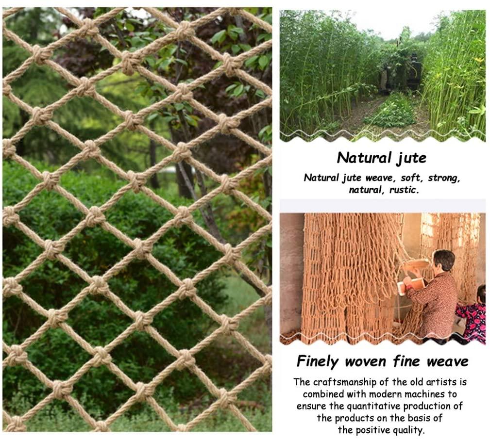 Children Protective Netting 10mm/10cm Stairs Safety Netting Outdoor Climbing Rope Net Kids Protection Net Balcony Anti-Fall Net Kindergarten Protective Hand-Woven Mesh Stairs Safety +++
