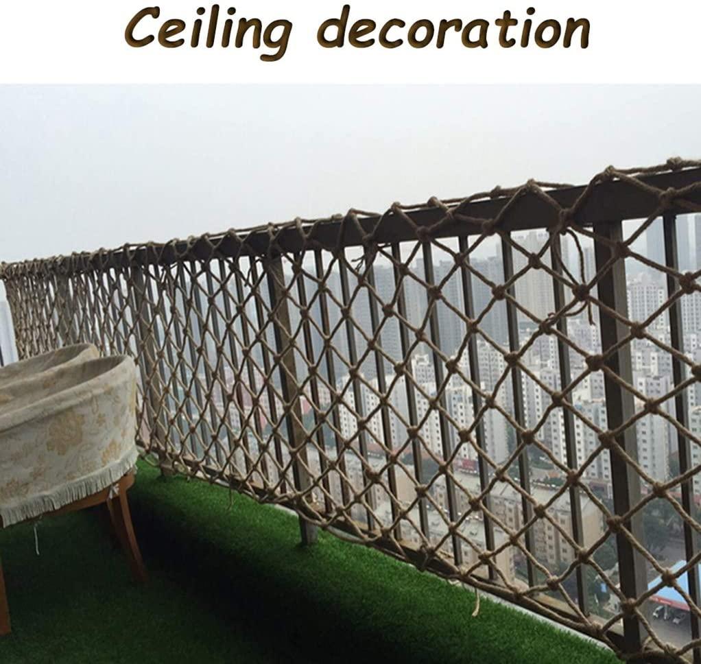 Children Protective Netting 12mm/12cm Outdoor Climbing Rope Nets Stairs Safety Netting Outdoor Training Protection Net Balcony Anti-Fall Net，for Entertainment Venues Stairs Safety +++