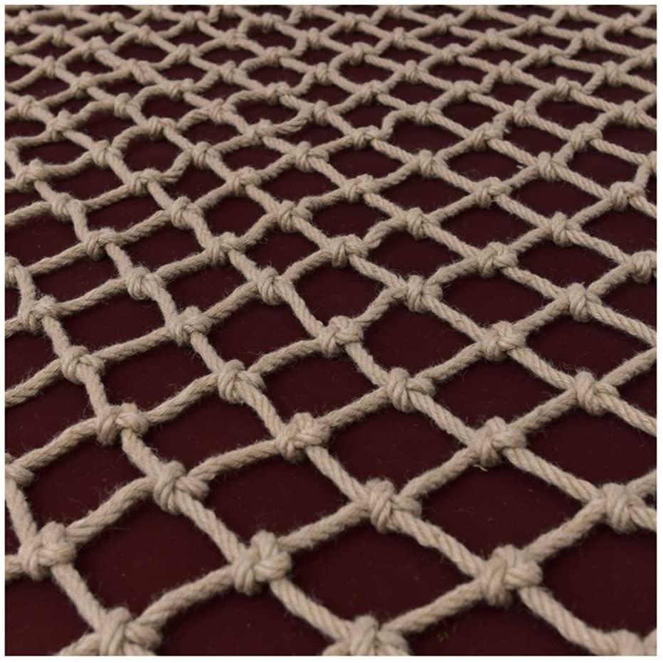 Children Protective Netting 12mm/12cm Outdoor Climbing Rope Nets Stairs Safety Netting Outdoor Training Protection Net Balcony Anti-Fall Net，for Entertainment Venues Stairs Safety +++