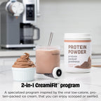 CREAMi Scoop & Swirl Ice Cream Maker, Soft Serve Desserts, Sorbet, Milkshakes, Frozen Yogurt and More, 13-in-1 Programs, Includes Handle and Two 16 oz 2-in-1 Pints, NC701 | 13 One-Touch Programs, 2-in-1 Creamify for Scoops or Swirls, Includ