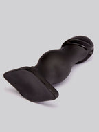 Doc Johnson Titanmen The Rumpy Smooth Butt Plug 6.5 Inch, Black