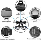 HEEJO Climbing, Safety Safe Seat Belt for Outdoor Tree Climbing, Outward Band Expanding Training LarSize,Climbing Gear