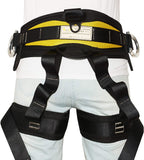 HEEJO Climbing, Safety Safe Seat Belt for Outdoor Tree Climbing, Outward Band Expanding Training LarSize,Climbing Gear