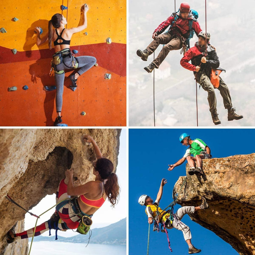 HEEJO Climbing, Safety Safe Seat Belt for Outdoor Tree Climbing, Outward Band Expanding Training LarSize,Climbing Gear