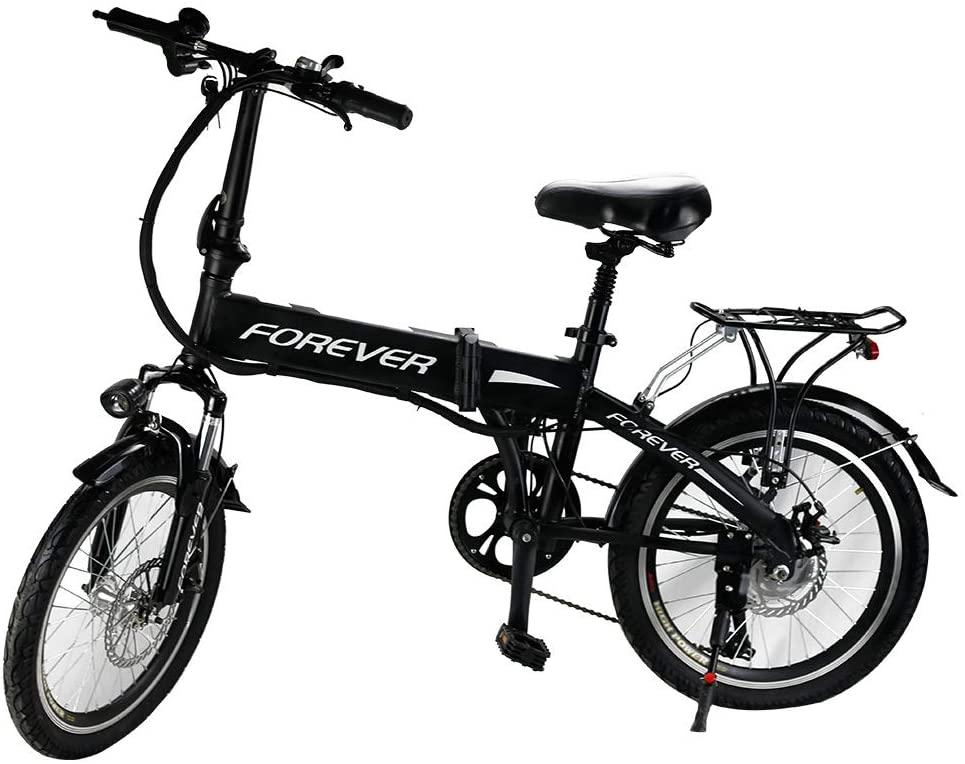 Household items 20-inch Foldable Electric Bicycle, Adult Lithium Battery Portable Scooter, 36V Electric Outing Tool