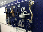 11 PIECE AUTO BODY FRAME MACHINE TOOLS AND CLAMP CHAIN SET