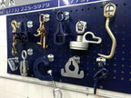 11 PIECE AUTO BODY FRAME MACHINE TOOLS AND CLAMP CHAIN SET