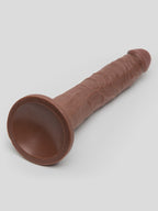 Lifelike Lover Ultra Realistic Suction Cup Dildo 8 Inch, Flesh Brown | Flesh Brown
