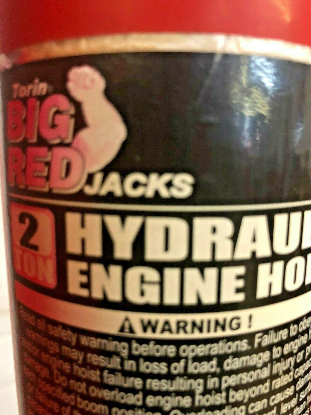 Torin Big Red T32001 2 Ton Long Ram Engine Hoist Lift Jack  #315