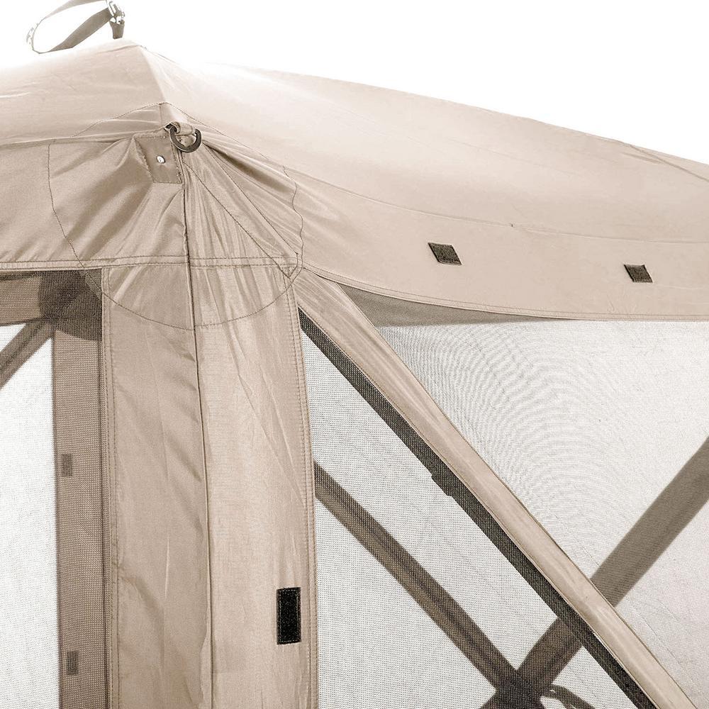-Set Traveler Tan Portable Outdoor Screened Canopy Shelter (2-Pack)
