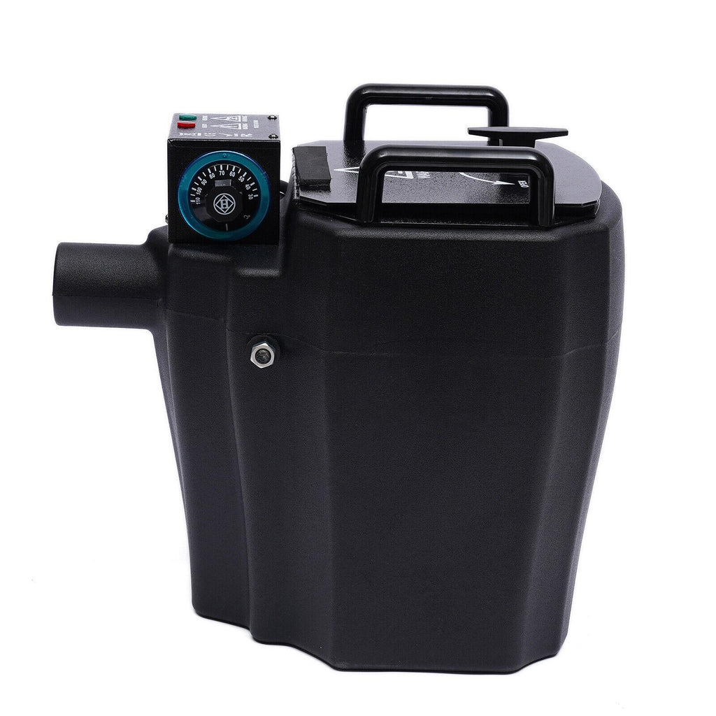 Anqidi 3500W DJ Stage Effect Dry Ice Machine Manual Black Plastic Low Smoke Machine for Wedding Party