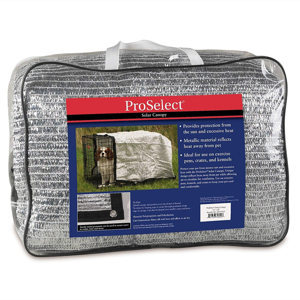 ProSelect Solar Crate Canopies  Protective Coverings for Dog Crates