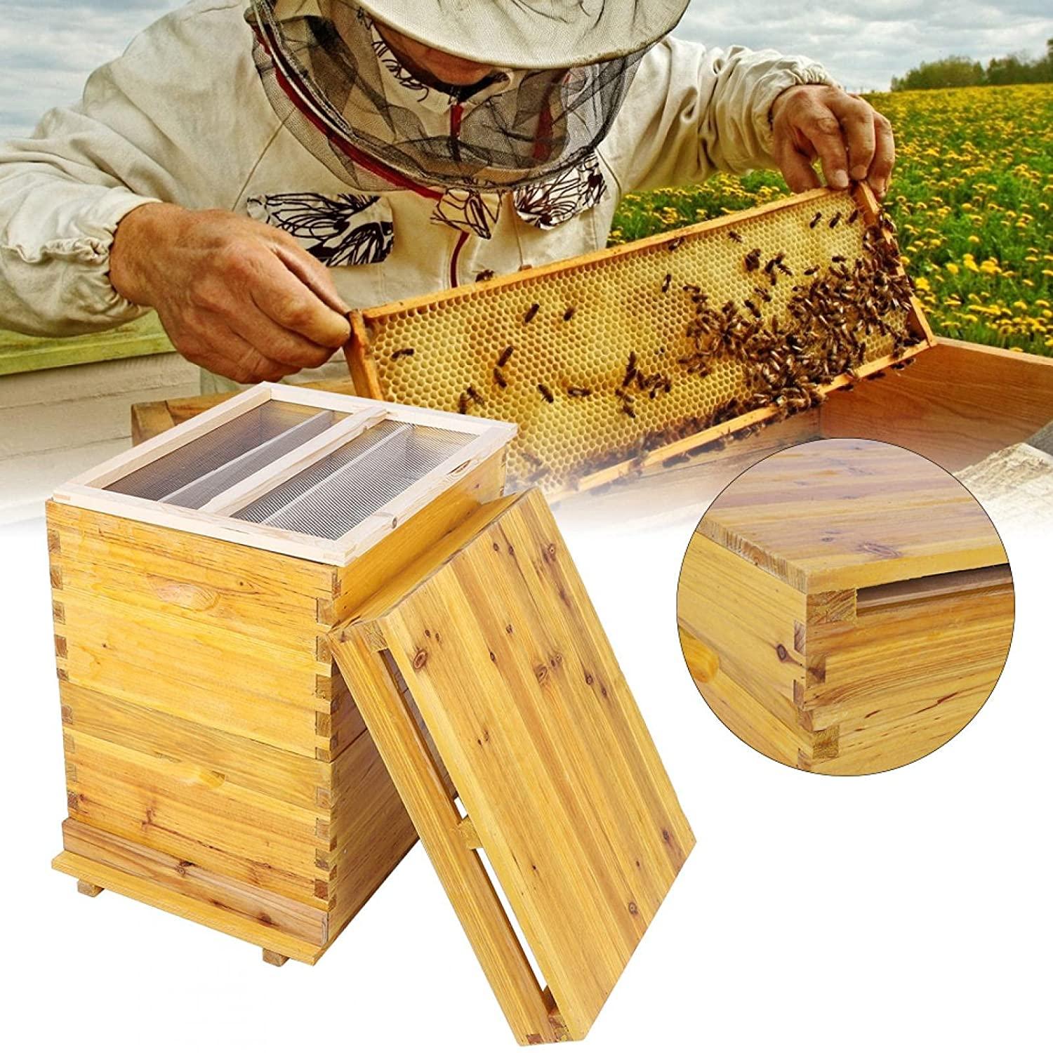 cedar brood box honey beehive box beekeeping box for beekeepers