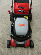 591077 LM400 Lawn Mower with two 4.0 Ah Batteries and C750 Rapid Charger