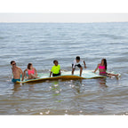 Flote Pad GEN512 Original Flote Pad 5 x 12 Foot Floating Foam Family Water Playground Island Mat w/ Storage Straps for Lake &amp;