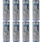 unicel 4ch-949 swimming pool spa replacement filter cartridge 50 sq ft (8 pack)