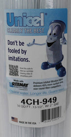 unicel 4ch-949 swimming pool spa replacement filter cartridge 50 sq ft (8 pack)