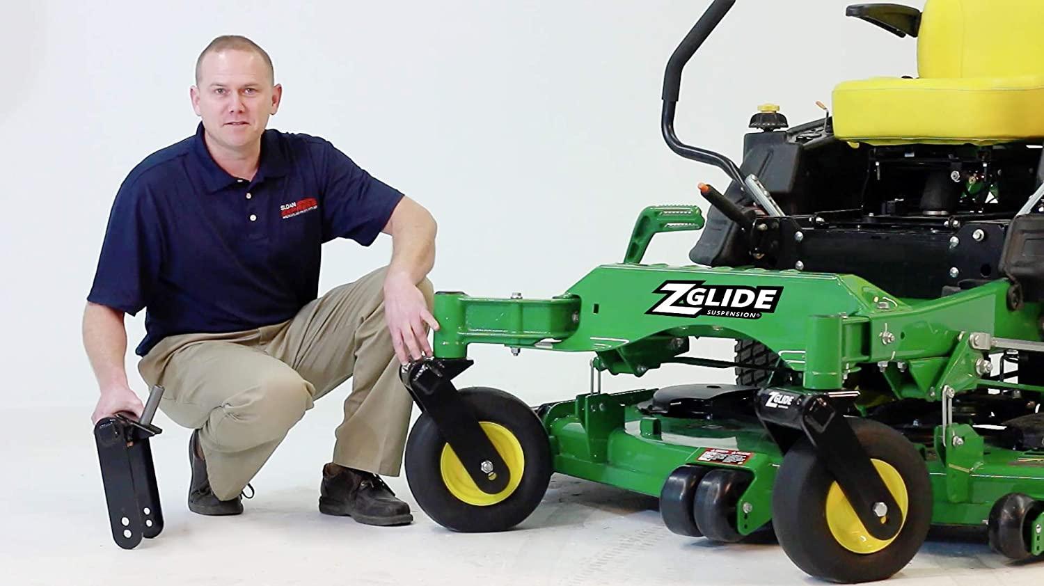 zglide zero turn suspension - compatible with john deere jdzg900
