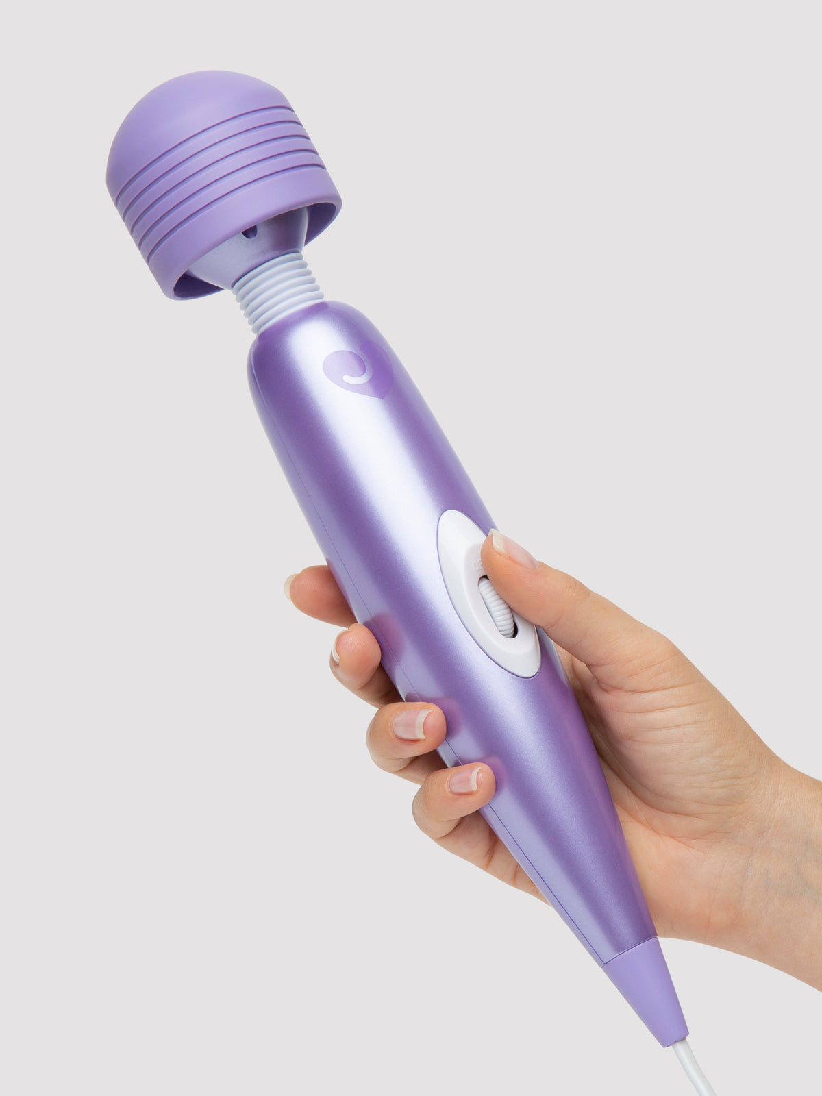Lovehoney Extra Powerful Multispeed Plug In Massage Wand Vibrator, Purple | Purple