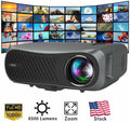 8500lms movie projector native 1080p home theater large screen game tv 10000:1