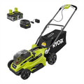 Cordless Lawn Mower Push Start 16 in 18V Lithium-Ion PLUS 2 Batteries! NEW